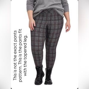 Maurices Gray Plaid Pants